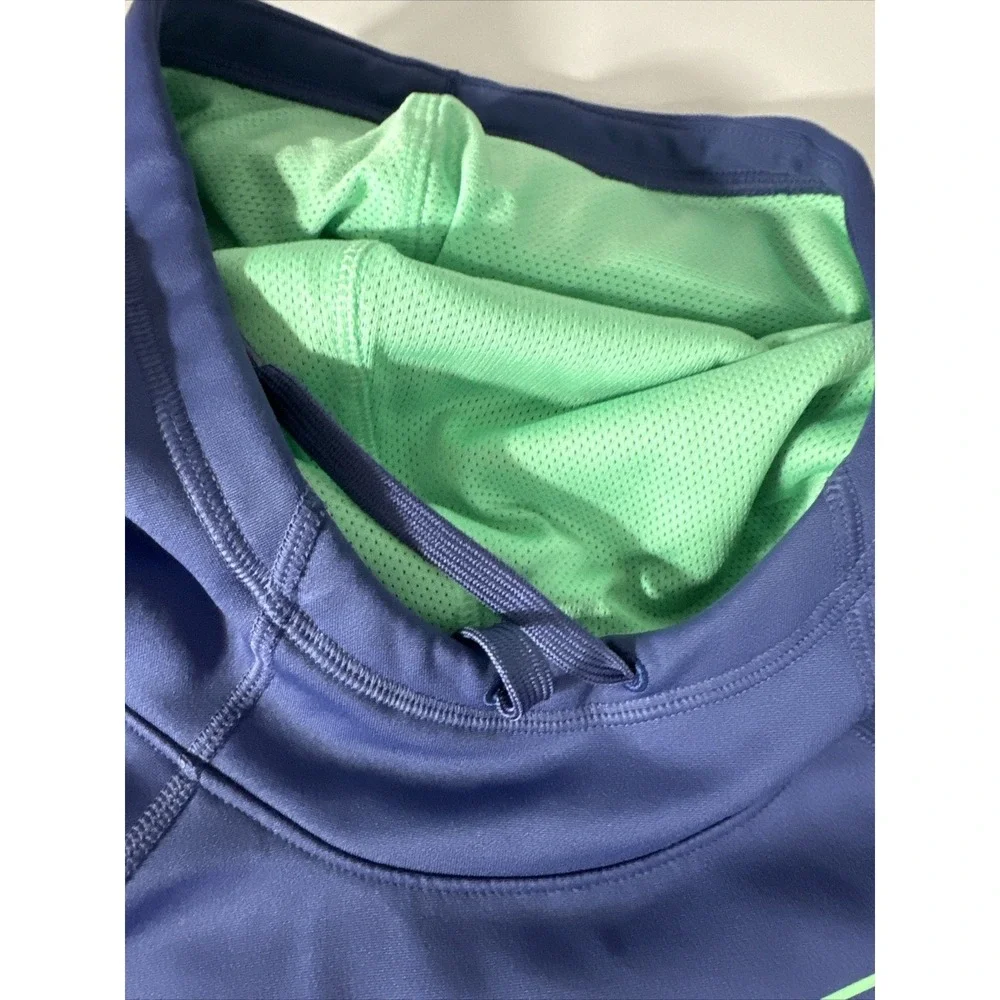 Nike‎ Purple Graphic Just Do It Kangaroo Pocket Athletic Fit Hoodie Adult Size S